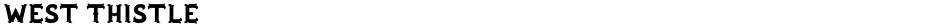 West ThistleDemo