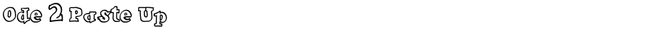 Ode 2 Paste UpDemo