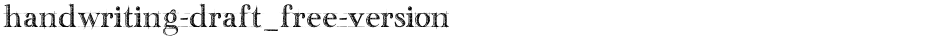 handwriting-draft_free-versionDemo