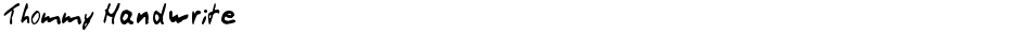 Thommy HandwriteDemo