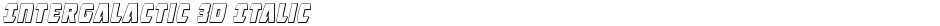 Intergalactic 3D ItalicDemo