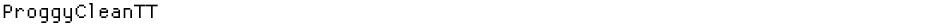 ProggyCleanTTDemo