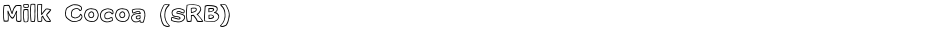 Milk Cocoa (sRB)Demo