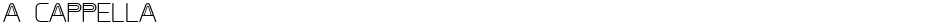 A CAPPELLADemo