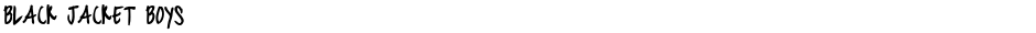 black jacket boysDemo