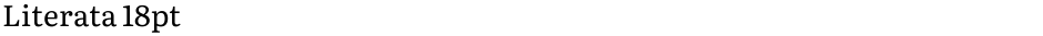 Literata 18ptDemo