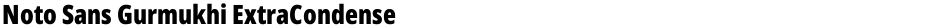 Noto Sans Gurmukhi ExtraCondensed BlackDemo