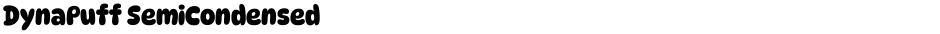 DynaPuff SemiCondensedDemo