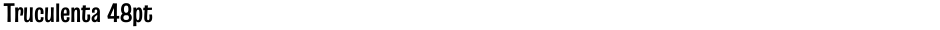 Truculenta 48ptDemo