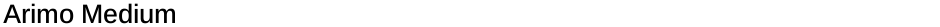 Arimo MediumDemo