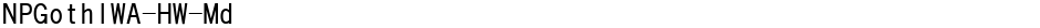 NPGothIWA-HW-MdDemo