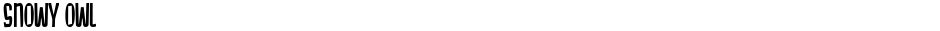 Snowy OwlDemo