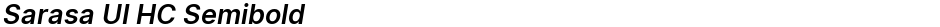 Sarasa UI HC SemiboldDemo