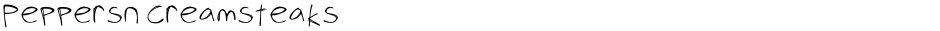 Peppersn CreamsteaksDemo