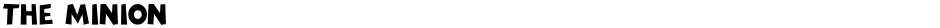 THE MINIONDemo