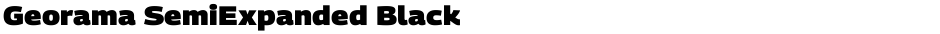 Georama SemiExpanded BlackDemo