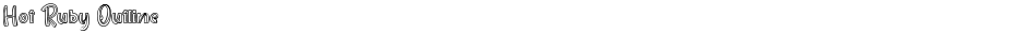 Hot Ruby OutlineDemo