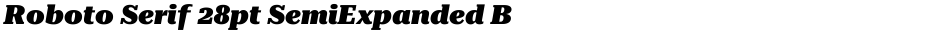 Roboto Serif 28pt SemiExpanded BlackDemo