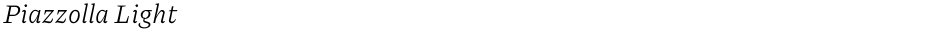 Piazzolla LightDemo