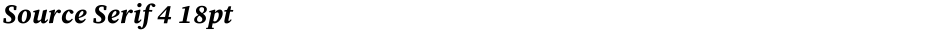 Source Serif 4 18ptDemo