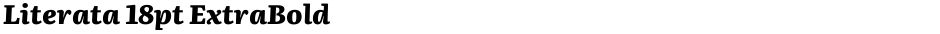 Literata 18pt ExtraBoldDemo