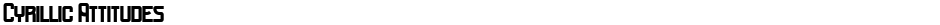 Cyrillic AttitudesDemo