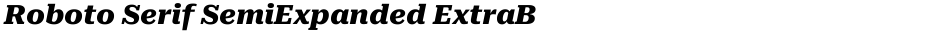 Roboto Serif SemiExpanded ExtraBoldDemo