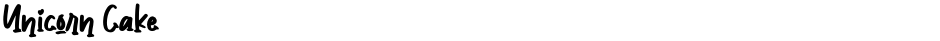 Unicorn CakeDemo