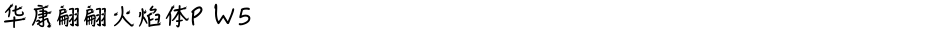 华康翩翩火焰体P W5Demo