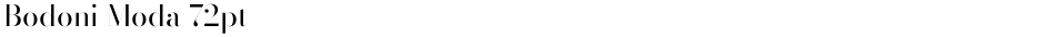 Bodoni Moda 72ptDemo