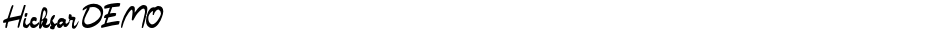 Hicksar DEMODemo