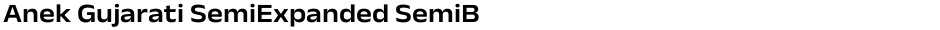 Anek Gujarati SemiExpanded SemiBoldDemo