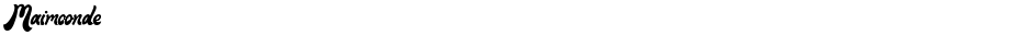MaimoondeDemo