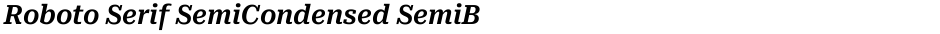 Roboto Serif SemiCondensed SemiBoldDemo