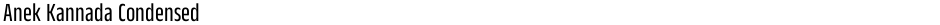 Anek Kannada CondensedDemo
