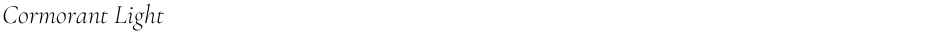 Cormorant LightDemo