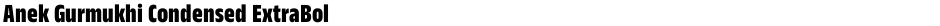 Anek Gurmukhi Condensed ExtraBoldDemo