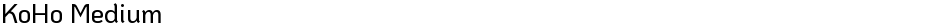 KoHo MediumDemo