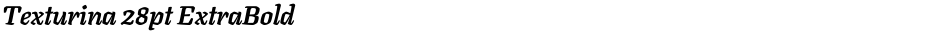 Texturina 28pt ExtraBoldDemo