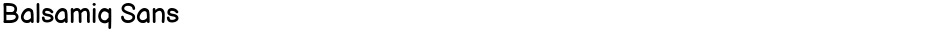 Balsamiq SansDemo