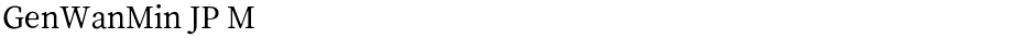 GenWanMin JP MDemo