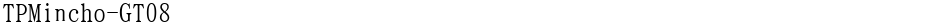 TPMincho-GT08Demo