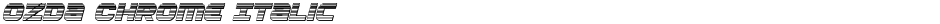 Ozda Chrome ItalicDemo