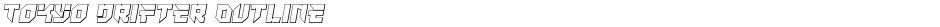Tokyo Drifter OutlineDemo