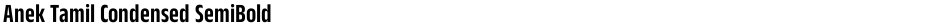 Anek Tamil Condensed SemiBoldDemo