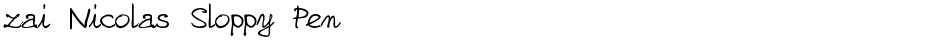 zai Nicolas Sloppy PenDemo