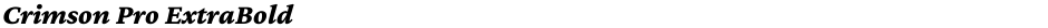 Crimson Pro ExtraBoldDemo