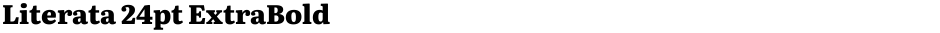 Literata 24pt ExtraBoldDemo