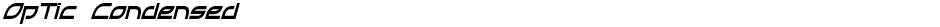 OpTic CondensedDemo