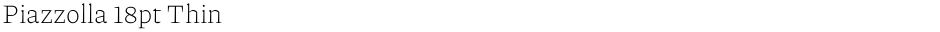 Piazzolla 18pt ThinDemo